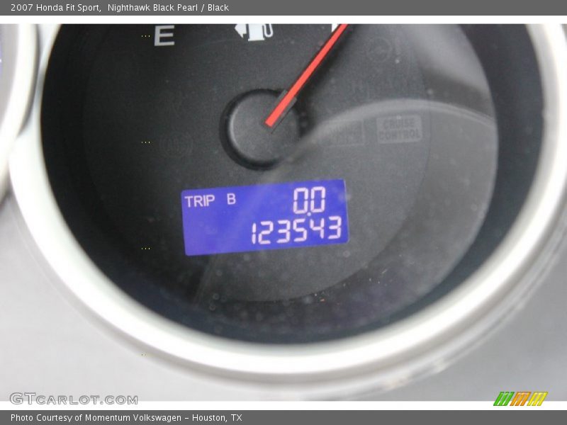 Nighthawk Black Pearl / Black 2007 Honda Fit Sport
