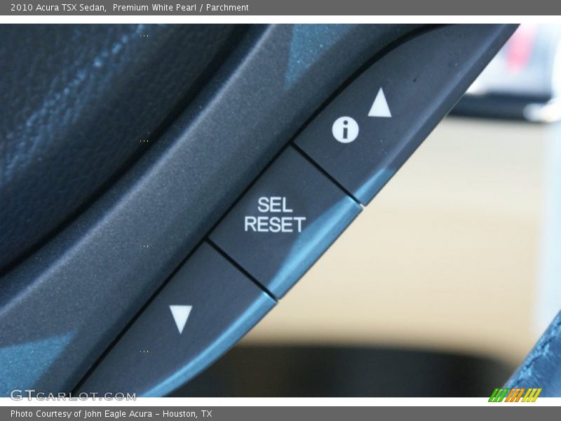 Premium White Pearl / Parchment 2010 Acura TSX Sedan