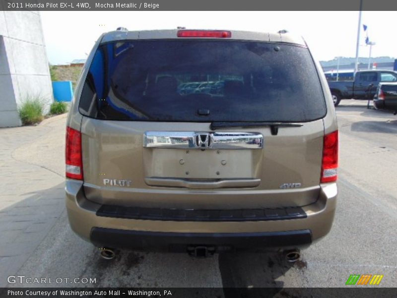 Mocha Metallic / Beige 2011 Honda Pilot EX-L 4WD