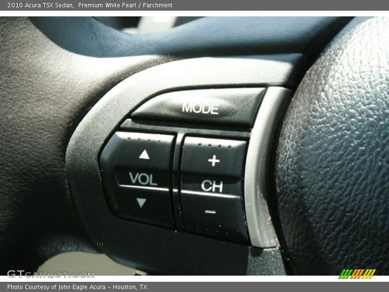 Premium White Pearl / Parchment 2010 Acura TSX Sedan