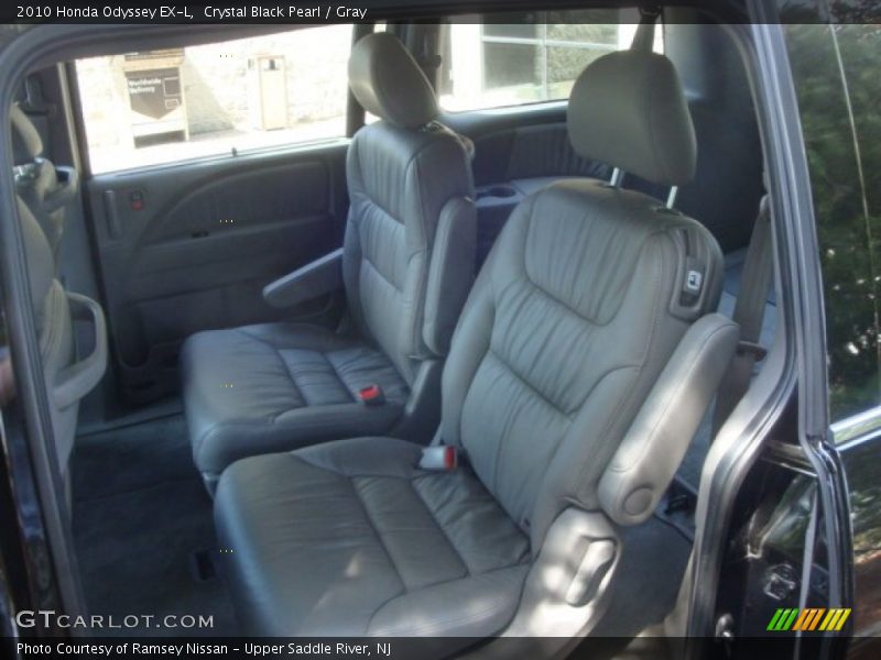 Crystal Black Pearl / Gray 2010 Honda Odyssey EX-L