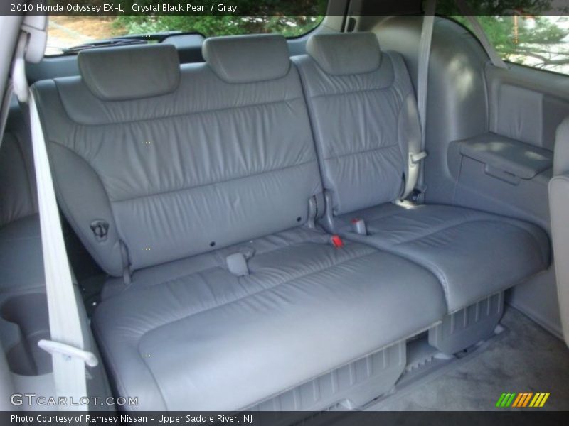 Crystal Black Pearl / Gray 2010 Honda Odyssey EX-L
