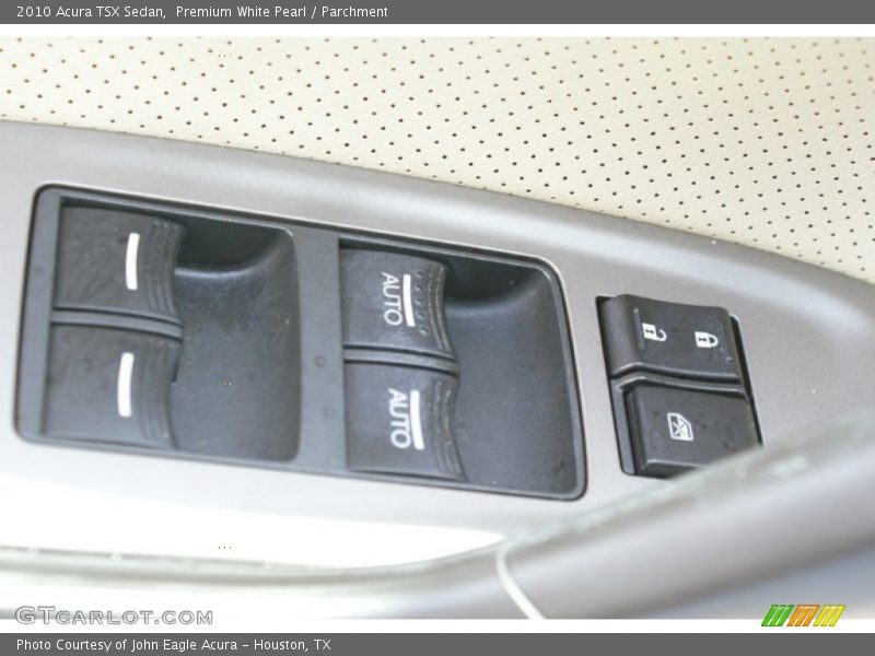 Premium White Pearl / Parchment 2010 Acura TSX Sedan