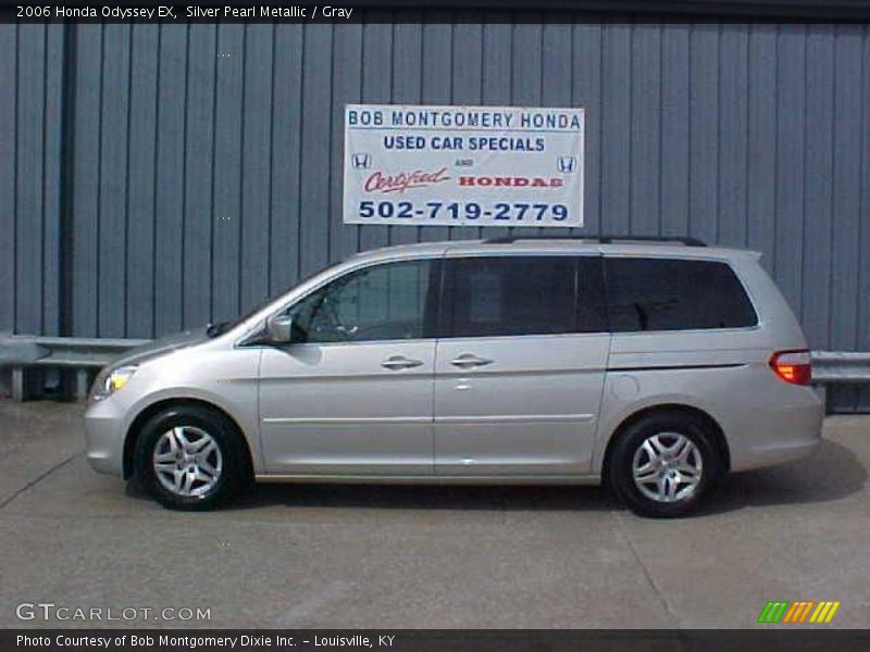 Silver Pearl Metallic / Gray 2006 Honda Odyssey EX