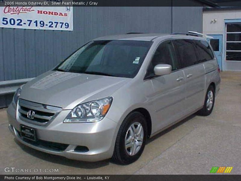 Silver Pearl Metallic / Gray 2006 Honda Odyssey EX
