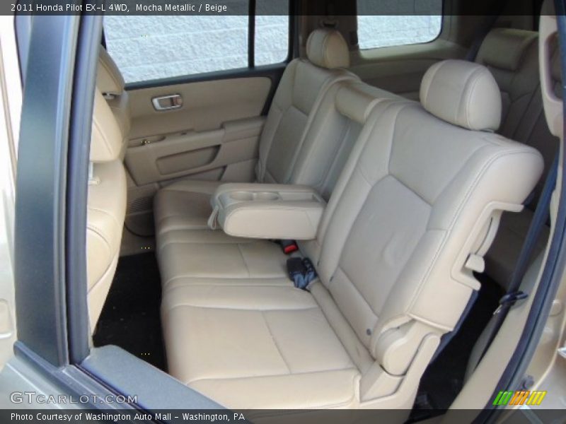 Mocha Metallic / Beige 2011 Honda Pilot EX-L 4WD