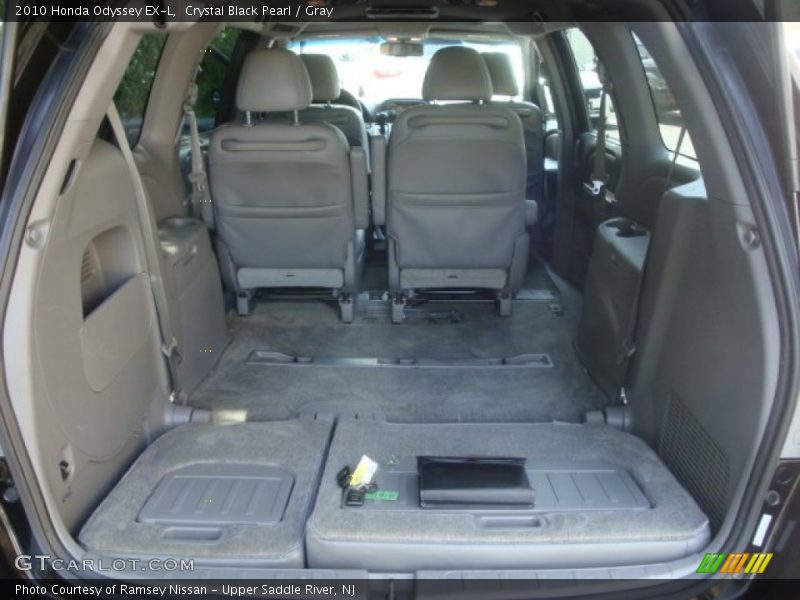 Crystal Black Pearl / Gray 2010 Honda Odyssey EX-L