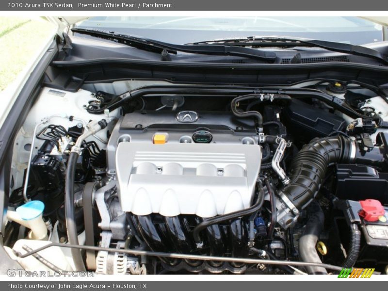 Premium White Pearl / Parchment 2010 Acura TSX Sedan