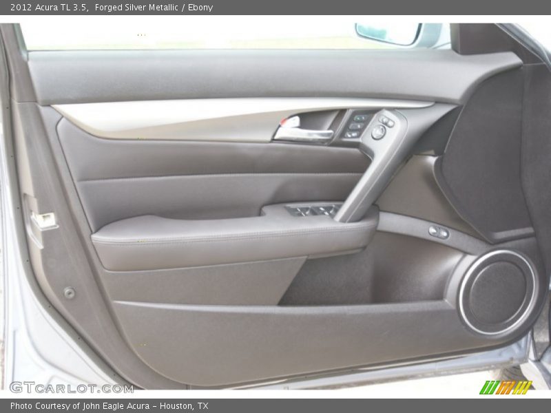 Forged Silver Metallic / Ebony 2012 Acura TL 3.5