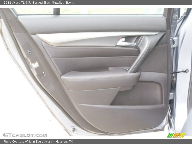 Forged Silver Metallic / Ebony 2012 Acura TL 3.5