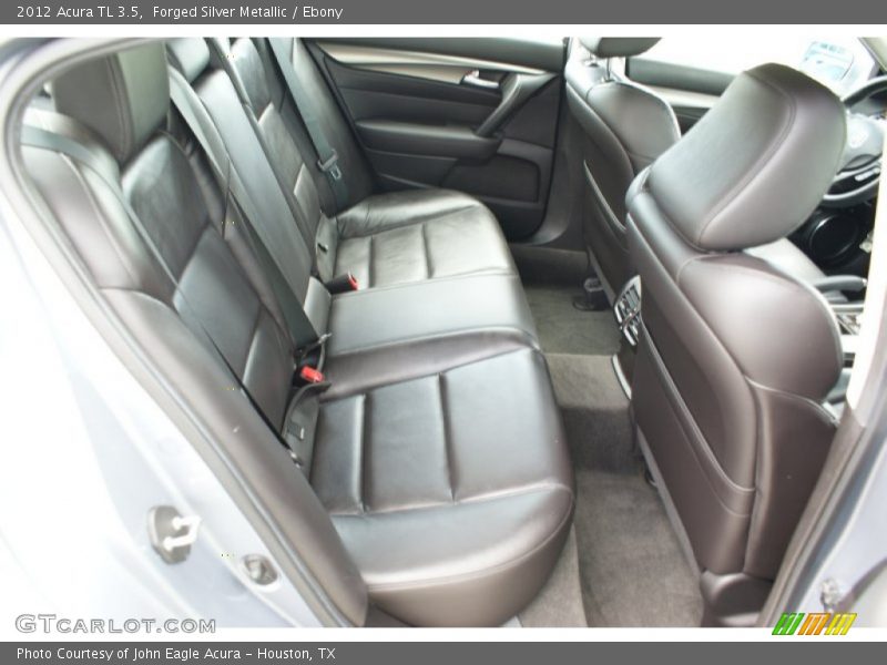 Forged Silver Metallic / Ebony 2012 Acura TL 3.5