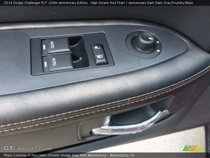 High Octane Red Pearl / Anniversary Dark Slate Gray/Foundry Black 2014 Dodge Challenger R/T 100th Anniversary Edition