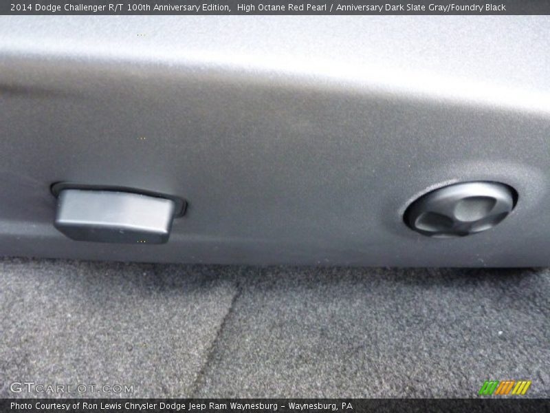 High Octane Red Pearl / Anniversary Dark Slate Gray/Foundry Black 2014 Dodge Challenger R/T 100th Anniversary Edition