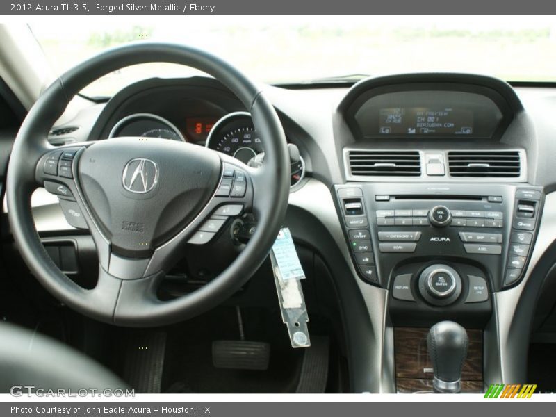 Forged Silver Metallic / Ebony 2012 Acura TL 3.5