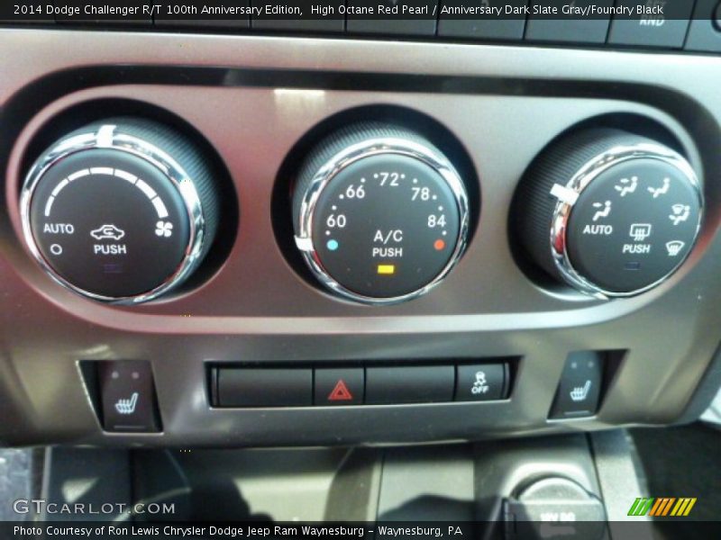 Controls of 2014 Challenger R/T 100th Anniversary Edition
