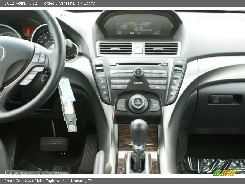 Forged Silver Metallic / Ebony 2012 Acura TL 3.5