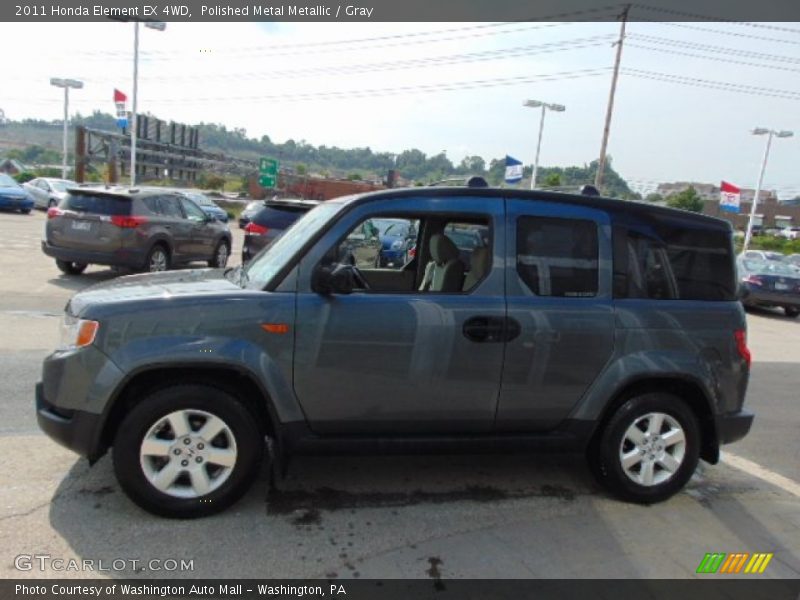 Polished Metal Metallic / Gray 2011 Honda Element EX 4WD