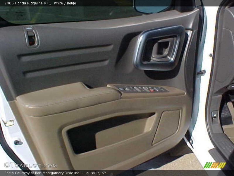 White / Beige 2006 Honda Ridgeline RTL
