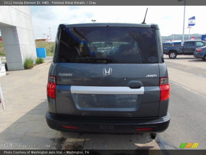 Polished Metal Metallic / Gray 2011 Honda Element EX 4WD