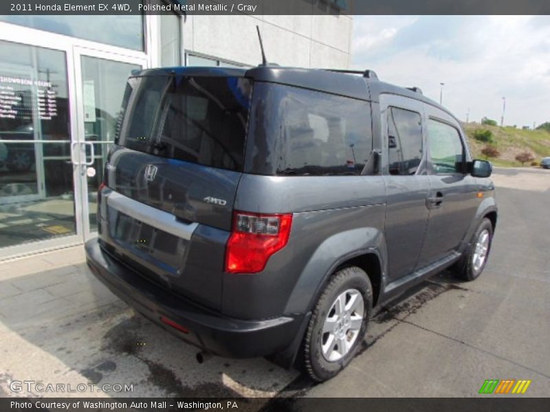 Polished Metal Metallic / Gray 2011 Honda Element EX 4WD