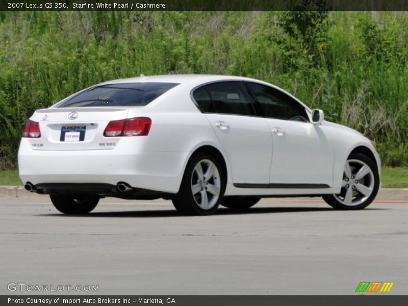 Starfire White Pearl / Cashmere 2007 Lexus GS 350