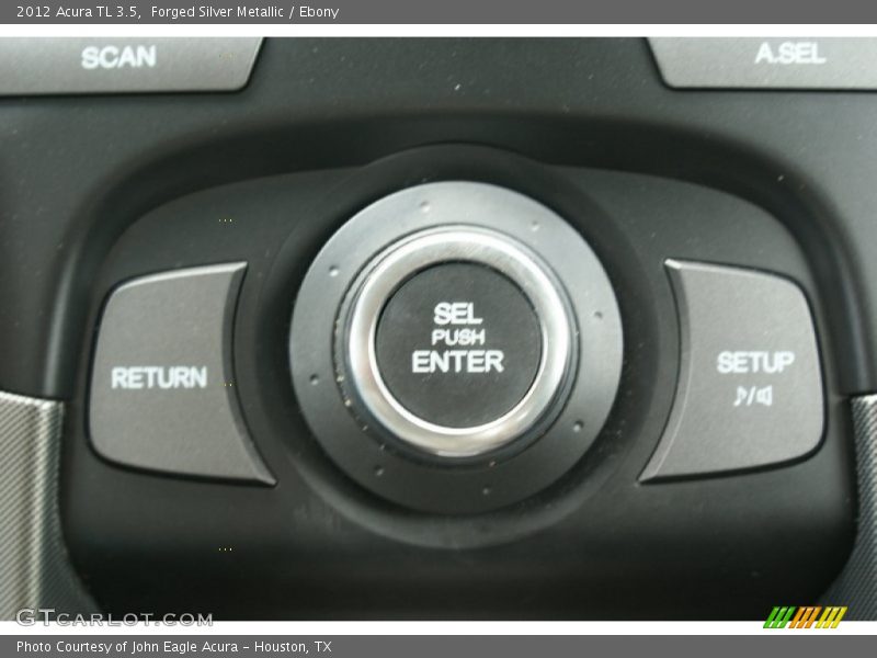 Forged Silver Metallic / Ebony 2012 Acura TL 3.5