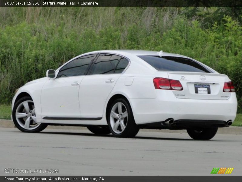 Starfire White Pearl / Cashmere 2007 Lexus GS 350