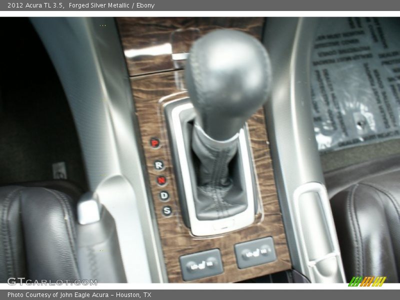 Forged Silver Metallic / Ebony 2012 Acura TL 3.5