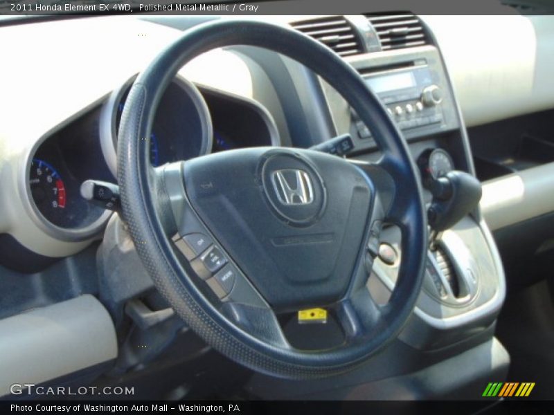 Polished Metal Metallic / Gray 2011 Honda Element EX 4WD
