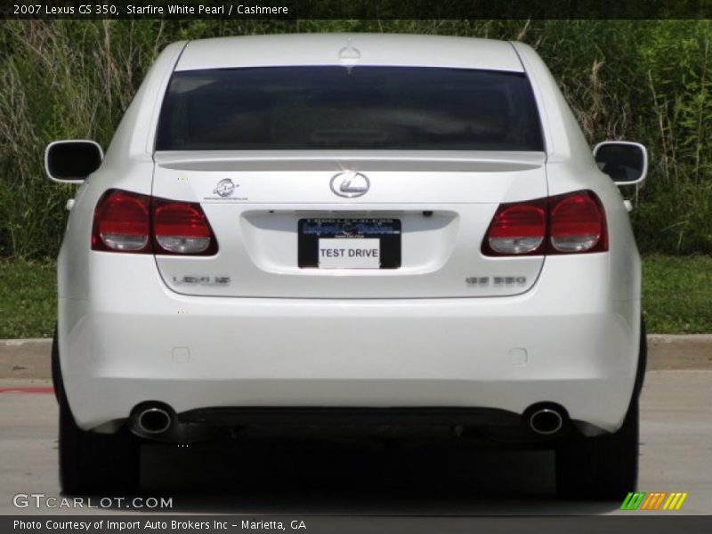 Starfire White Pearl / Cashmere 2007 Lexus GS 350