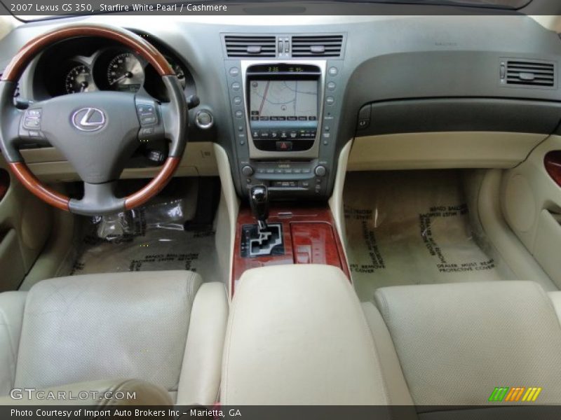 Starfire White Pearl / Cashmere 2007 Lexus GS 350
