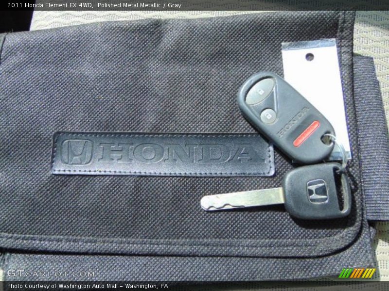 Polished Metal Metallic / Gray 2011 Honda Element EX 4WD