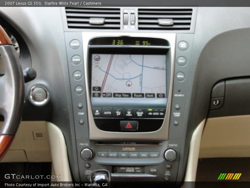 Starfire White Pearl / Cashmere 2007 Lexus GS 350