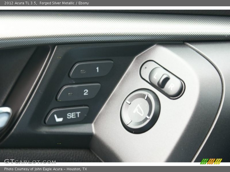 Forged Silver Metallic / Ebony 2012 Acura TL 3.5