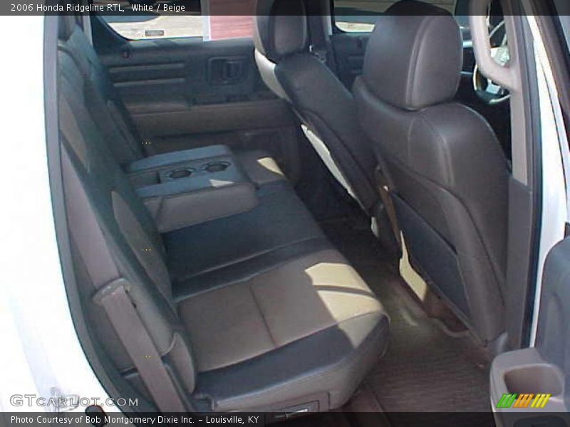 White / Beige 2006 Honda Ridgeline RTL