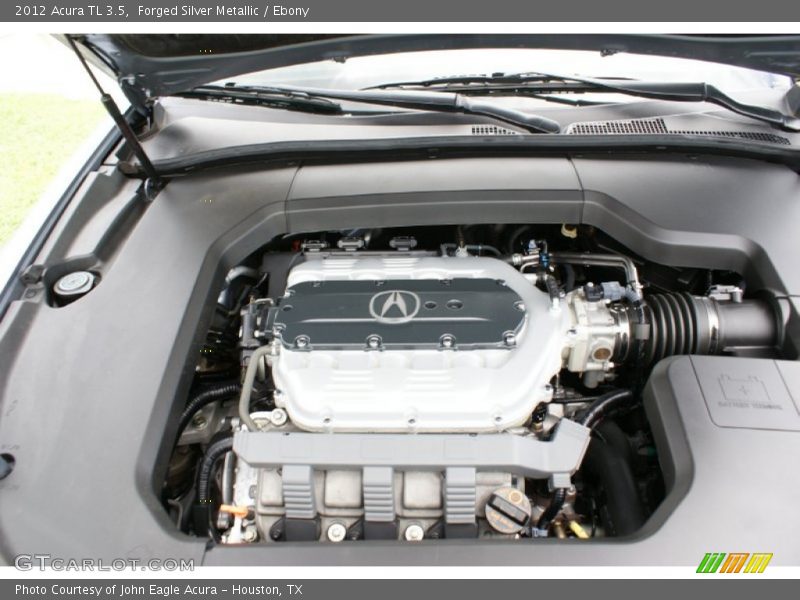 Forged Silver Metallic / Ebony 2012 Acura TL 3.5