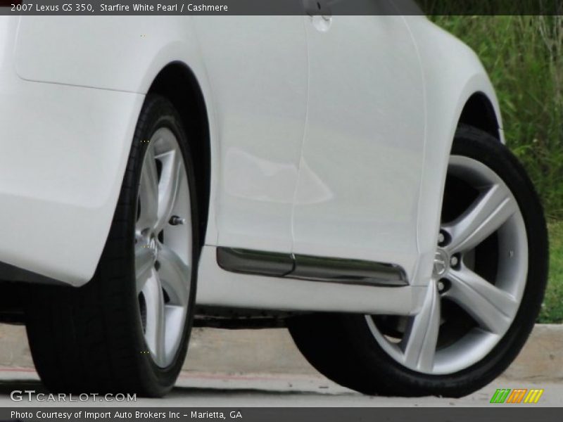 Starfire White Pearl / Cashmere 2007 Lexus GS 350