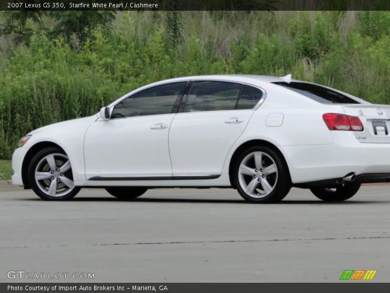 Starfire White Pearl / Cashmere 2007 Lexus GS 350