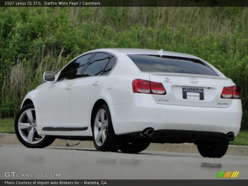 Starfire White Pearl / Cashmere 2007 Lexus GS 350