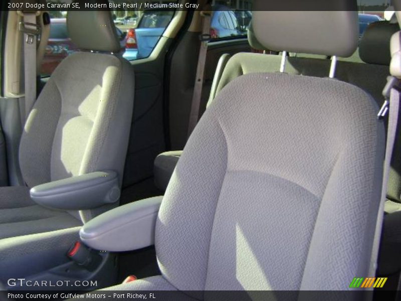 Modern Blue Pearl / Medium Slate Gray 2007 Dodge Caravan SE