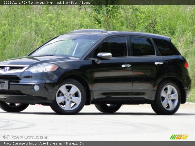 Nighthawk Black Pearl / Ebony 2008 Acura RDX Technology