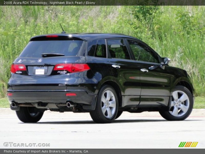 Nighthawk Black Pearl / Ebony 2008 Acura RDX Technology