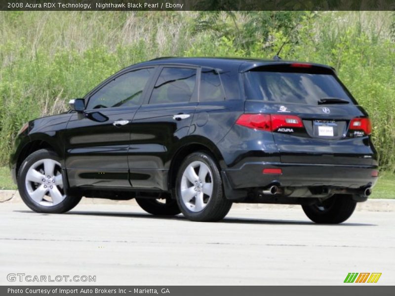 Nighthawk Black Pearl / Ebony 2008 Acura RDX Technology