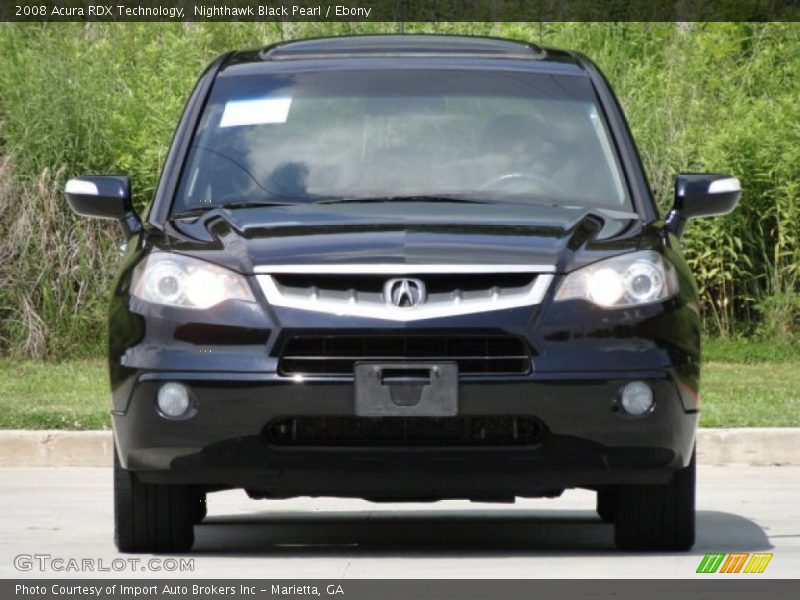 Nighthawk Black Pearl / Ebony 2008 Acura RDX Technology