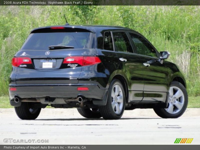 Nighthawk Black Pearl / Ebony 2008 Acura RDX Technology