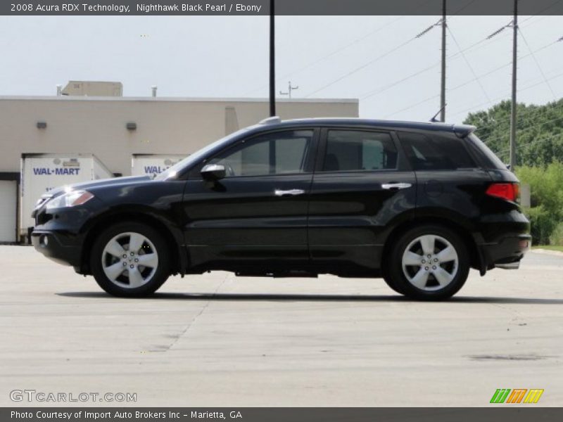 Nighthawk Black Pearl / Ebony 2008 Acura RDX Technology