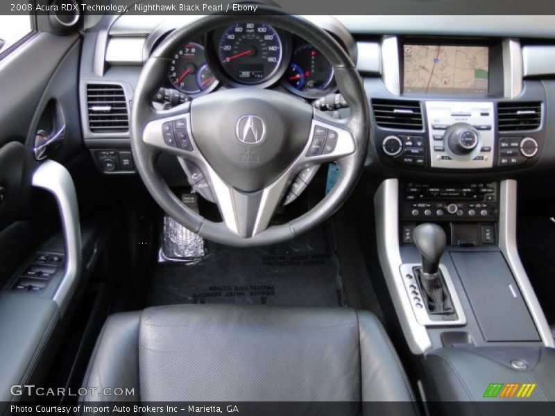 Nighthawk Black Pearl / Ebony 2008 Acura RDX Technology