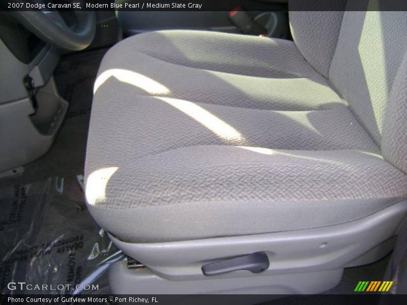 Modern Blue Pearl / Medium Slate Gray 2007 Dodge Caravan SE