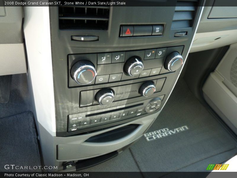 Stone White / Dark Slate/Light Shale 2008 Dodge Grand Caravan SXT