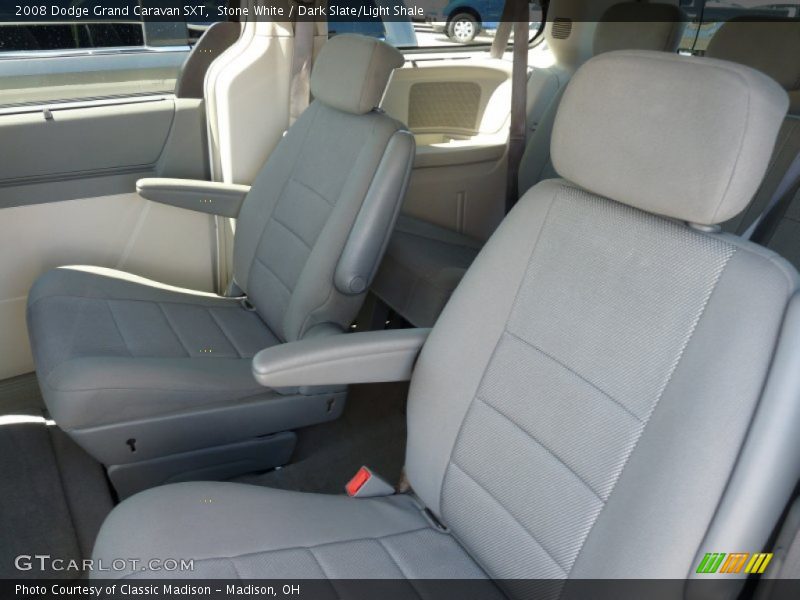 Stone White / Dark Slate/Light Shale 2008 Dodge Grand Caravan SXT